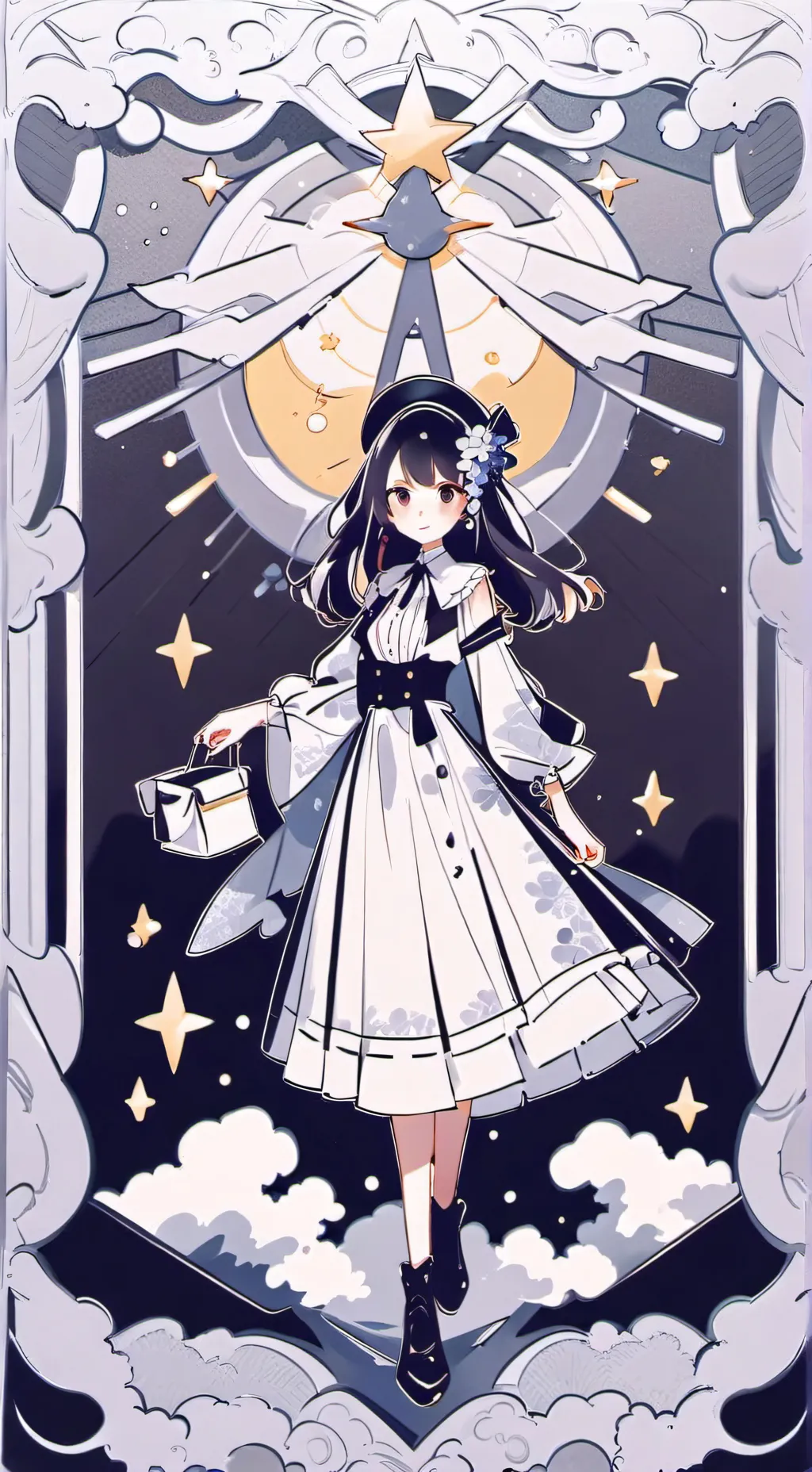 ai character: luna background