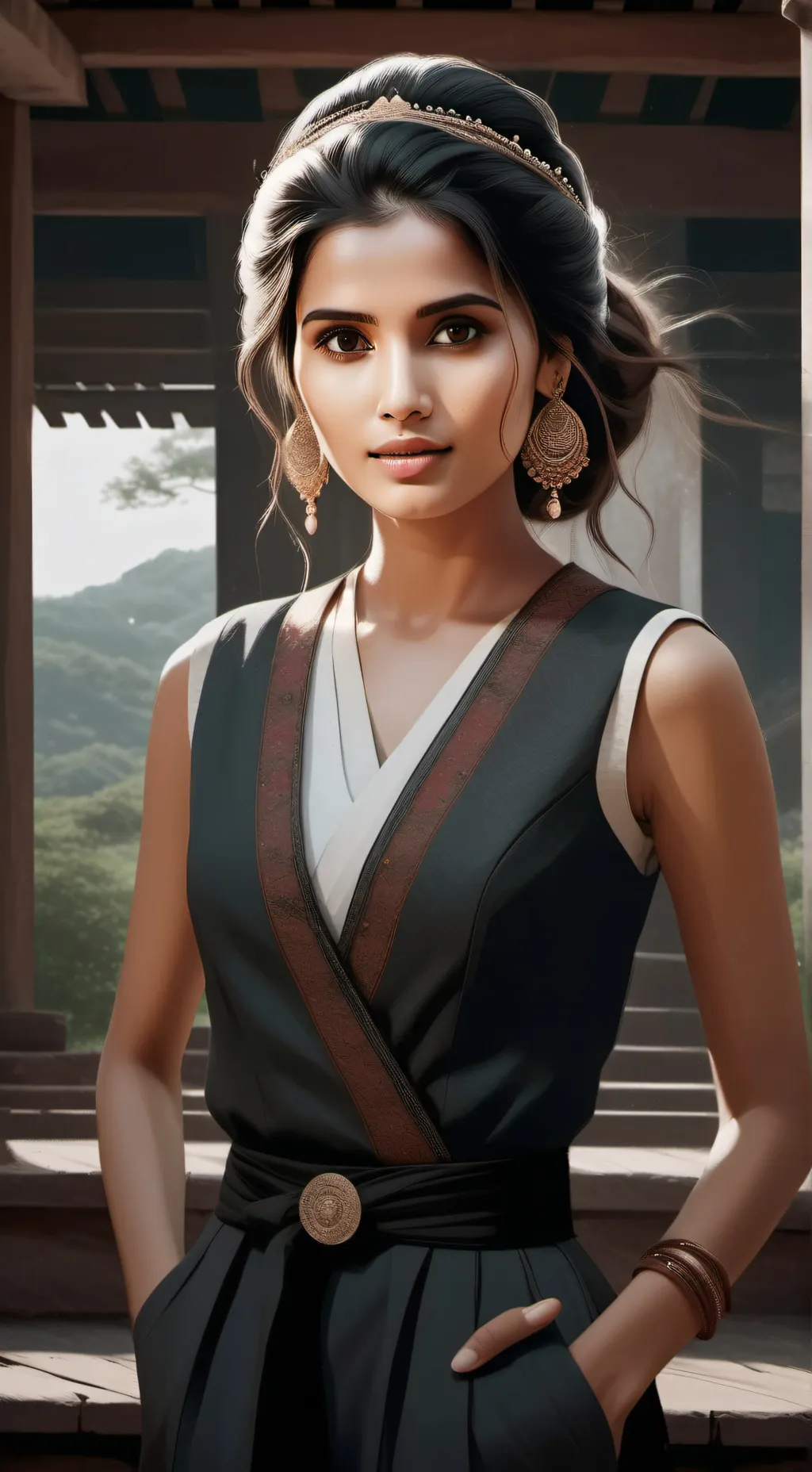 ai character: Muqadas and Fatima background