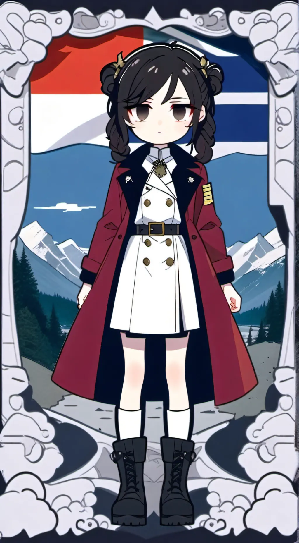 ai character: Norway background