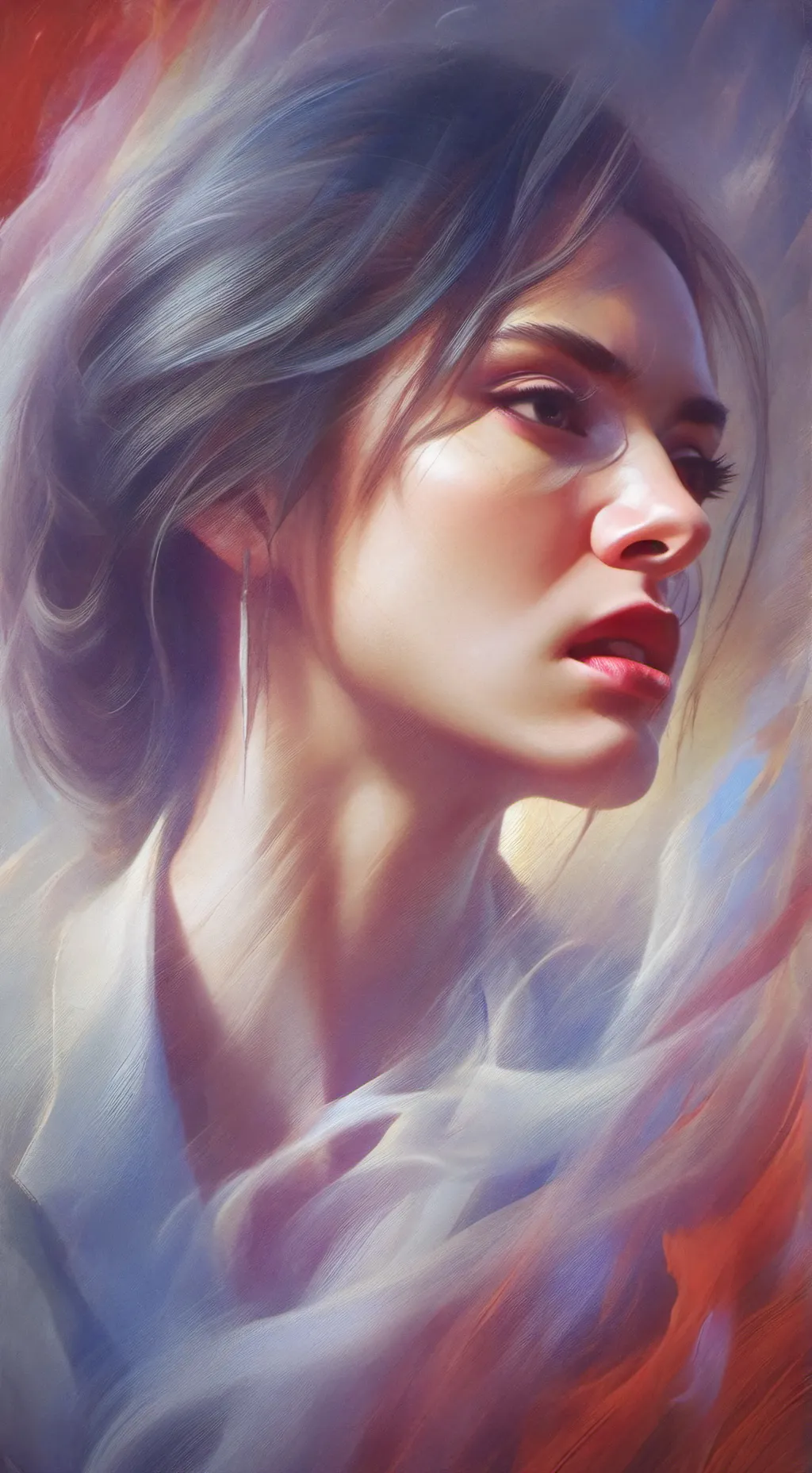 ai character: Mrs rage ! background