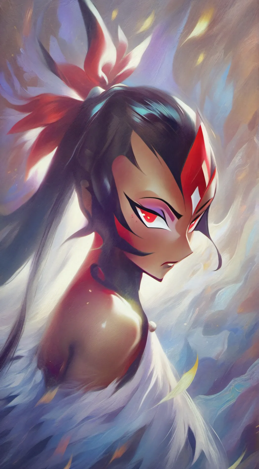 ai character: Blitzø  background