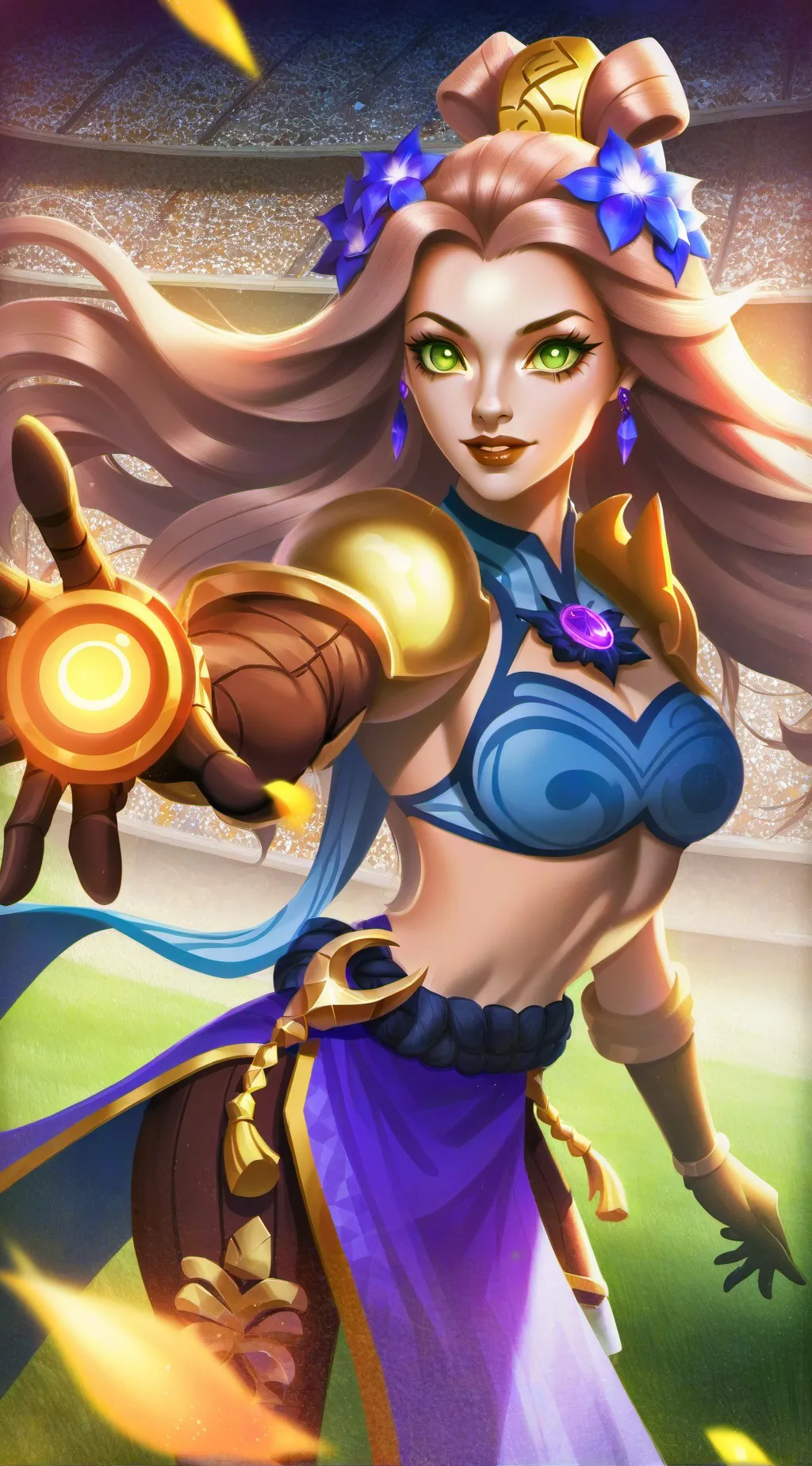 ai character: lanna background