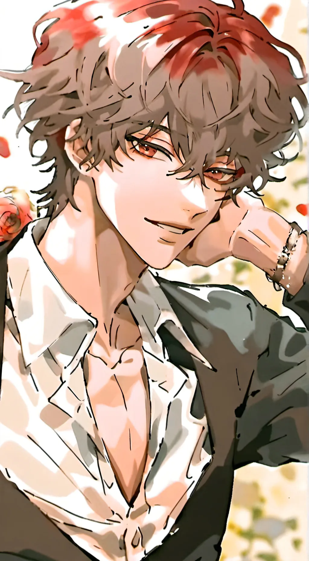 ai character: Anthony  background