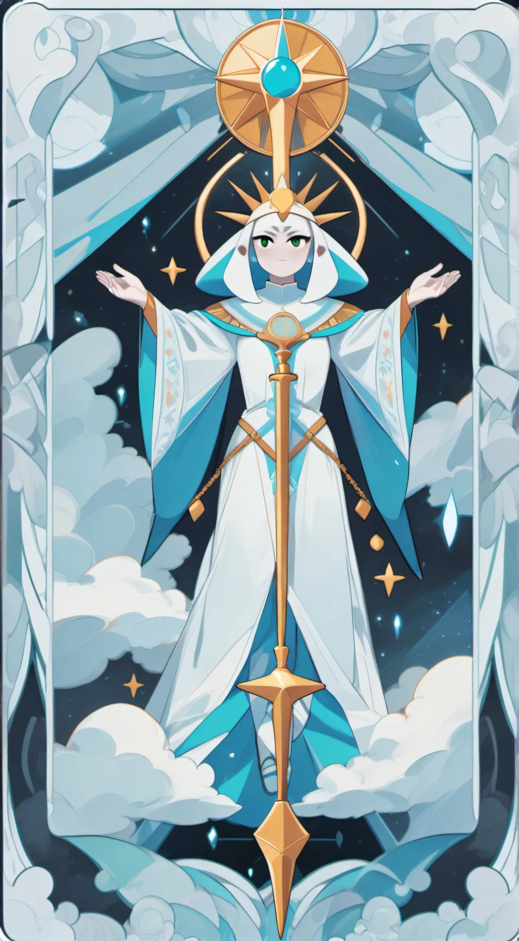 ai character: R63 Solar star  background