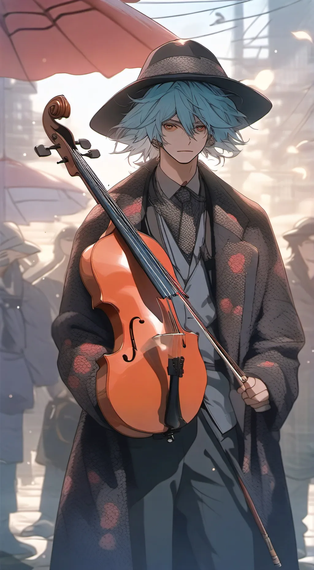 ai character: Garcello background