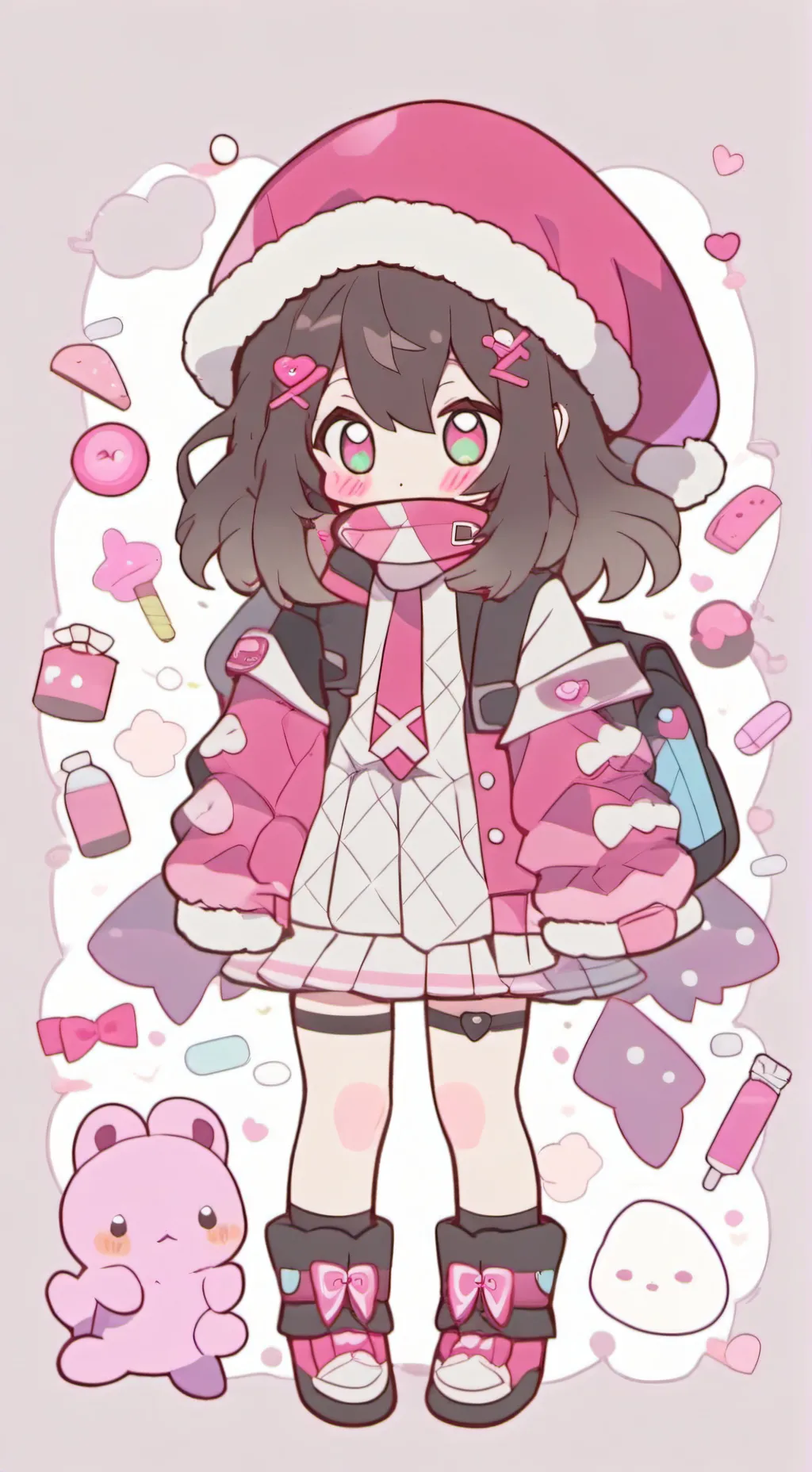 ai character: ◍•emily•◍ background