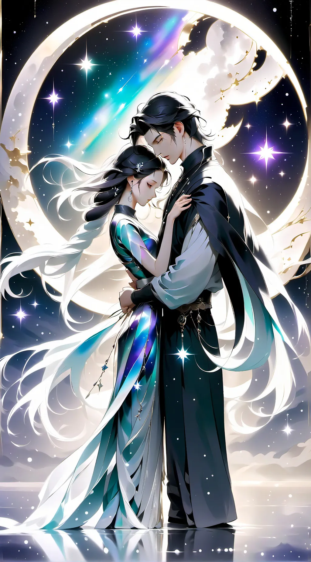 ai character: Luna background