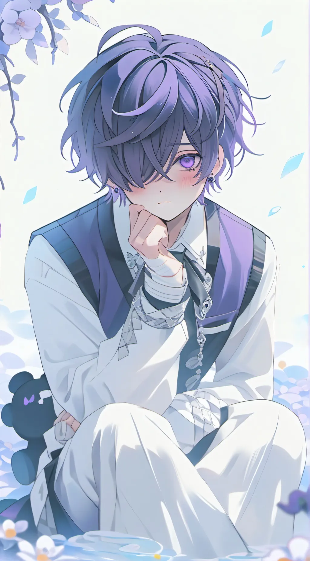 ai character: Haruka background