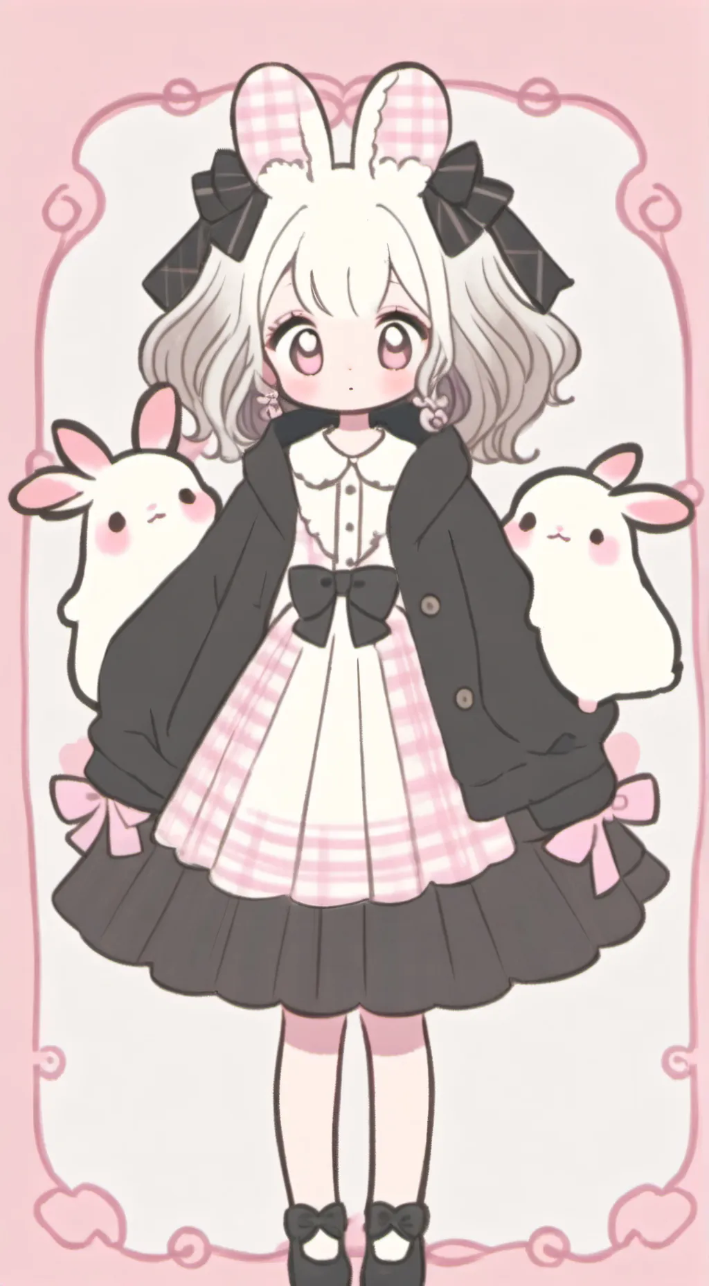 ai character: 🐰🍫Yamaky🍫🐰 background