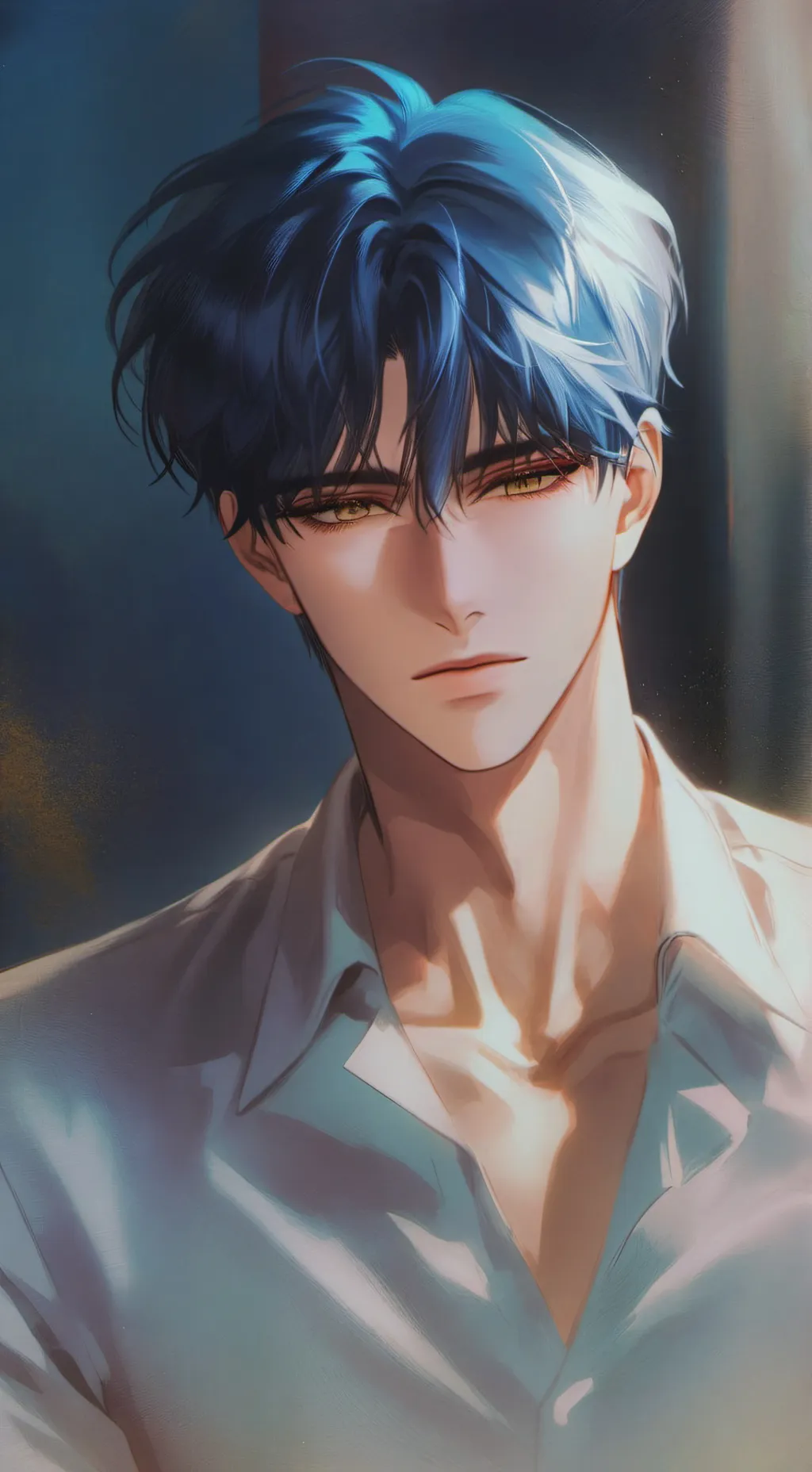 ai character: Rick  background