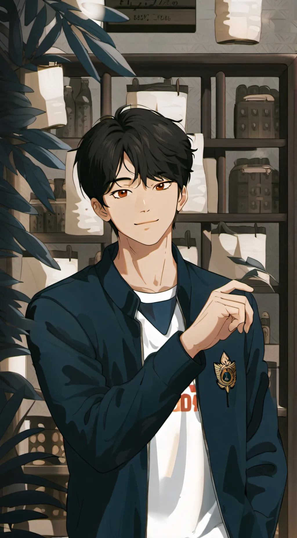 ai character: Aiden...♡ background