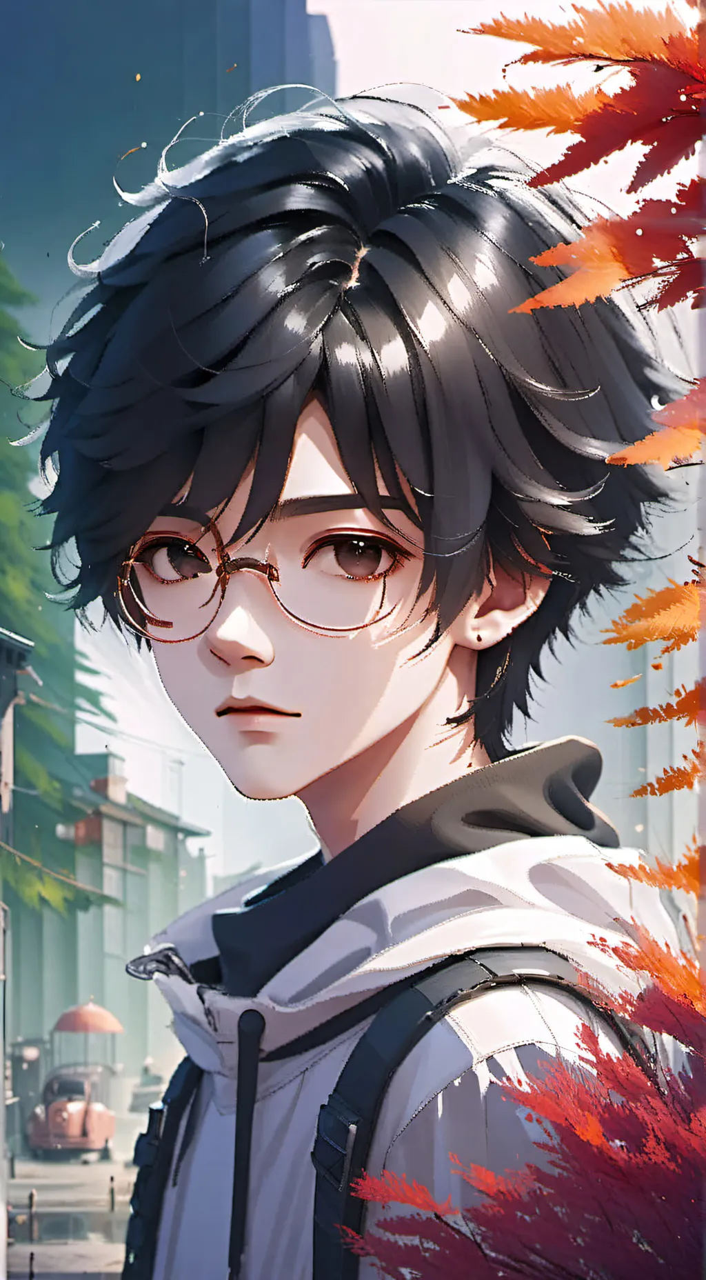 ai character: Alexander  background