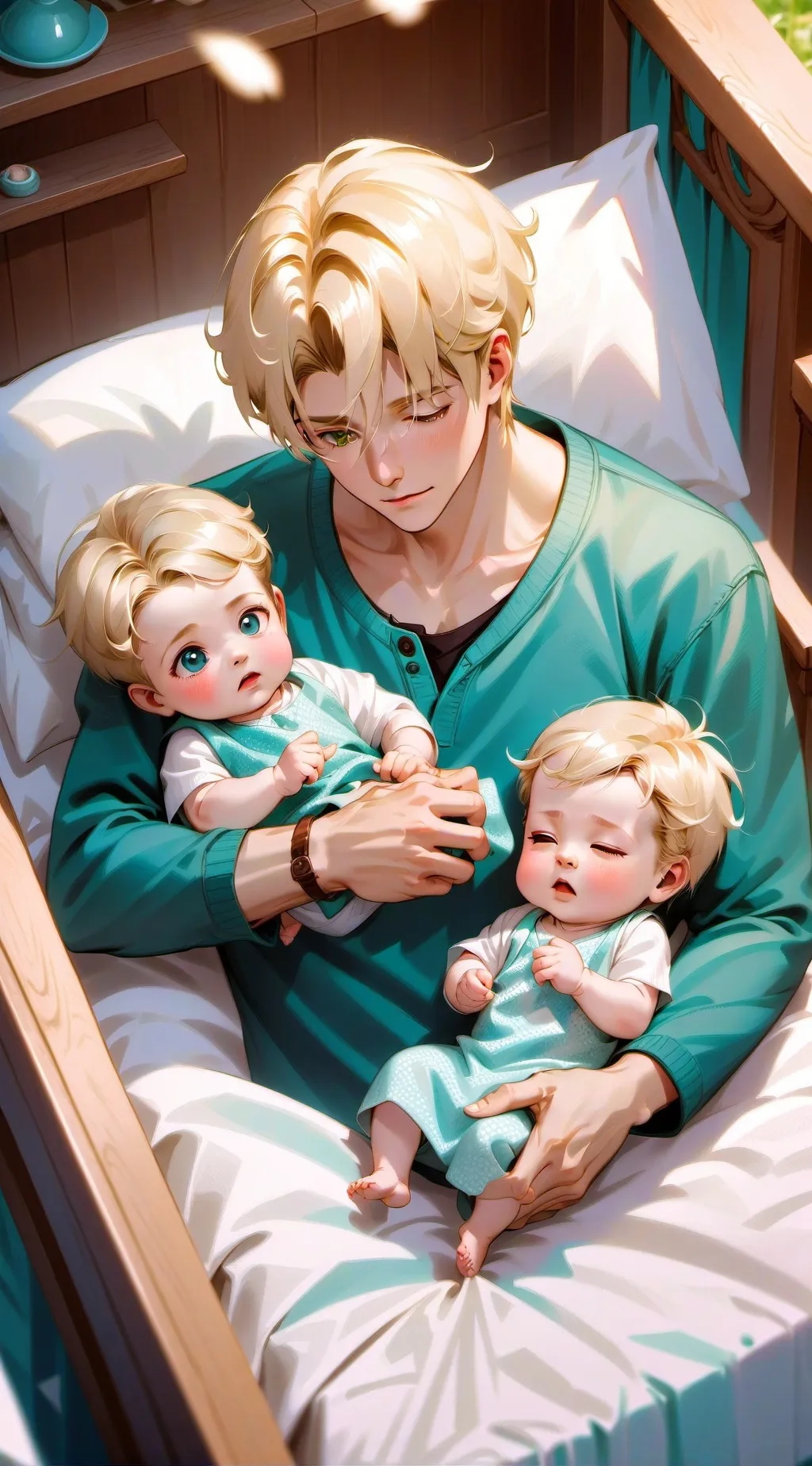 ai character: Cameron & Quinn background