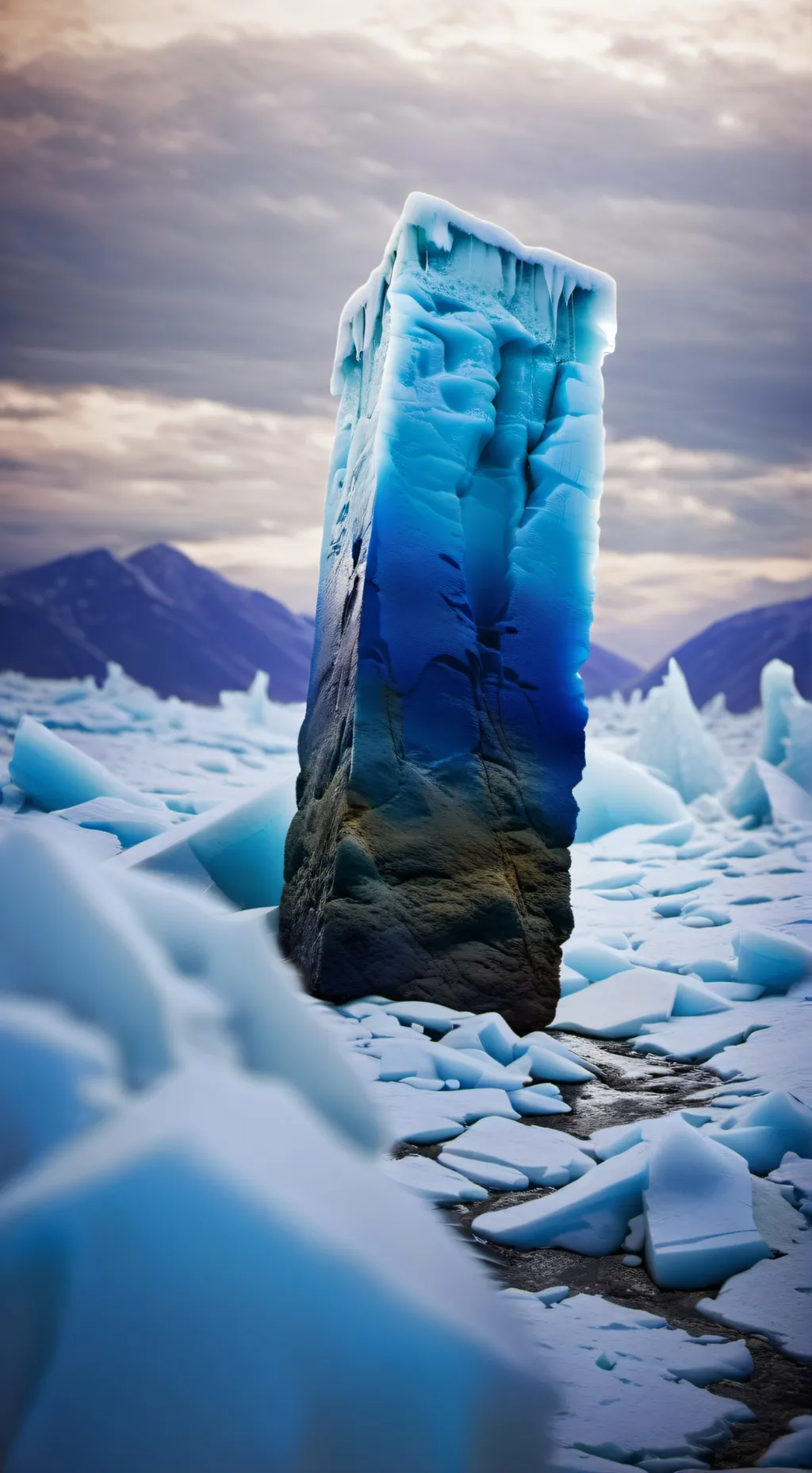 ai character: icecube bfdi background