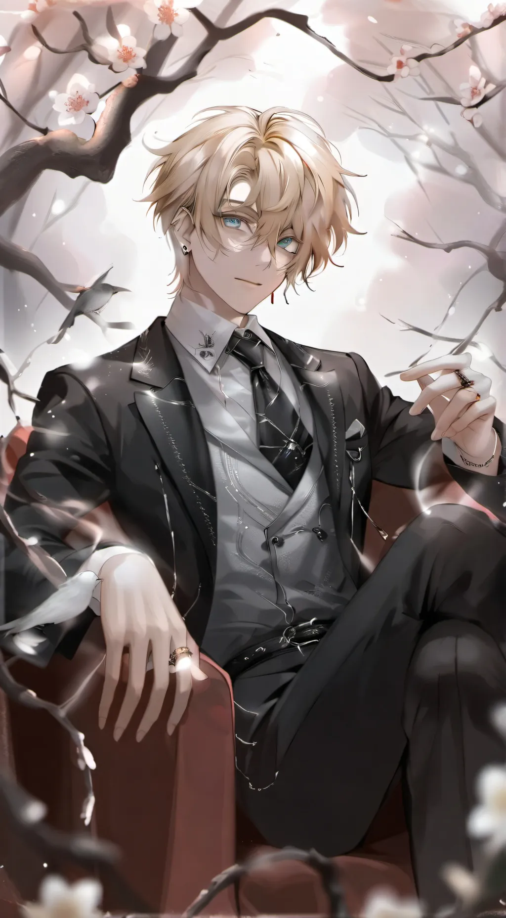 ai character: Zander background