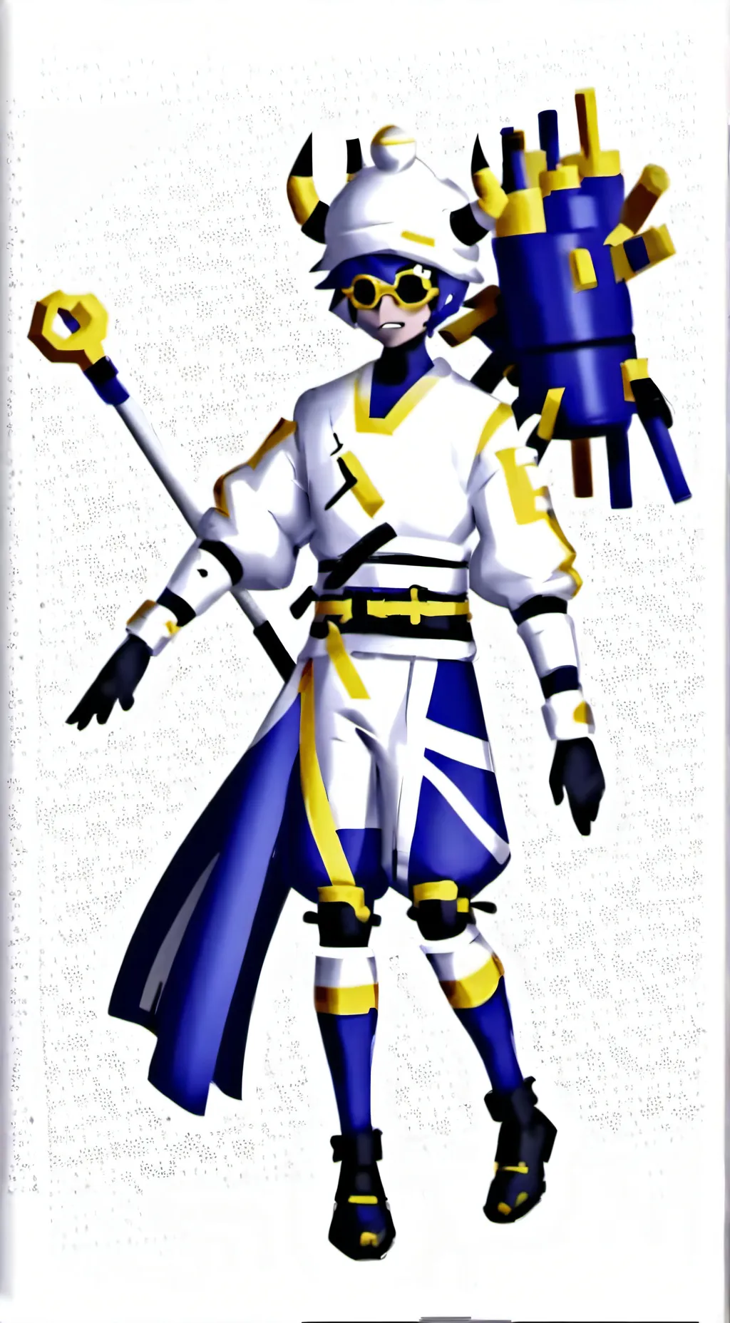 ai character: md background