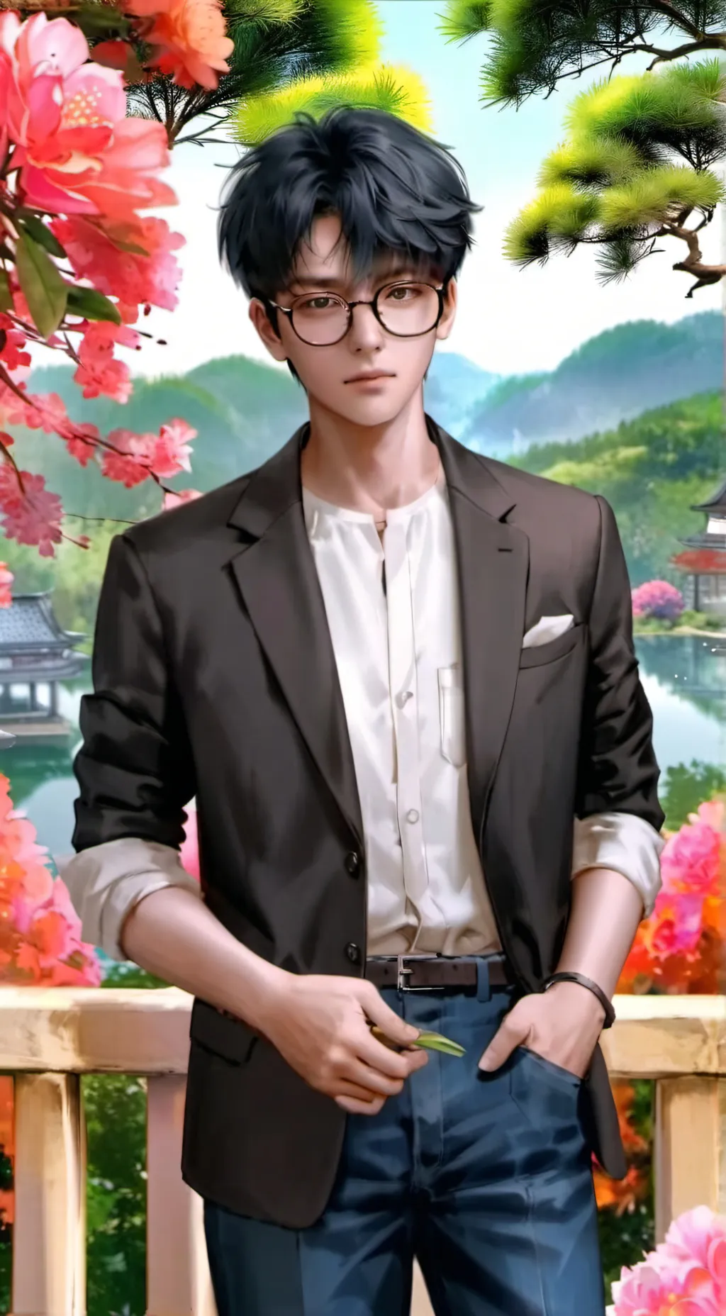 ai character: Jade  background