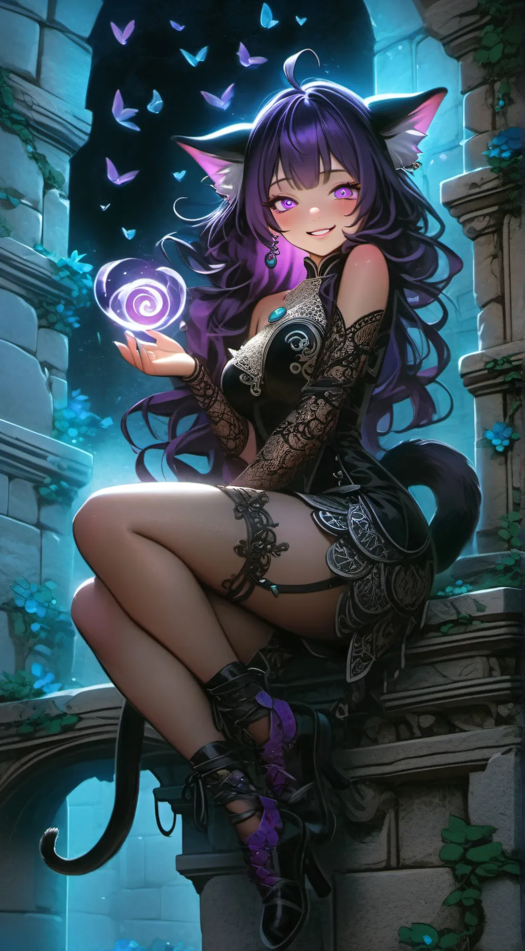 ai character: Claire Dimui  background