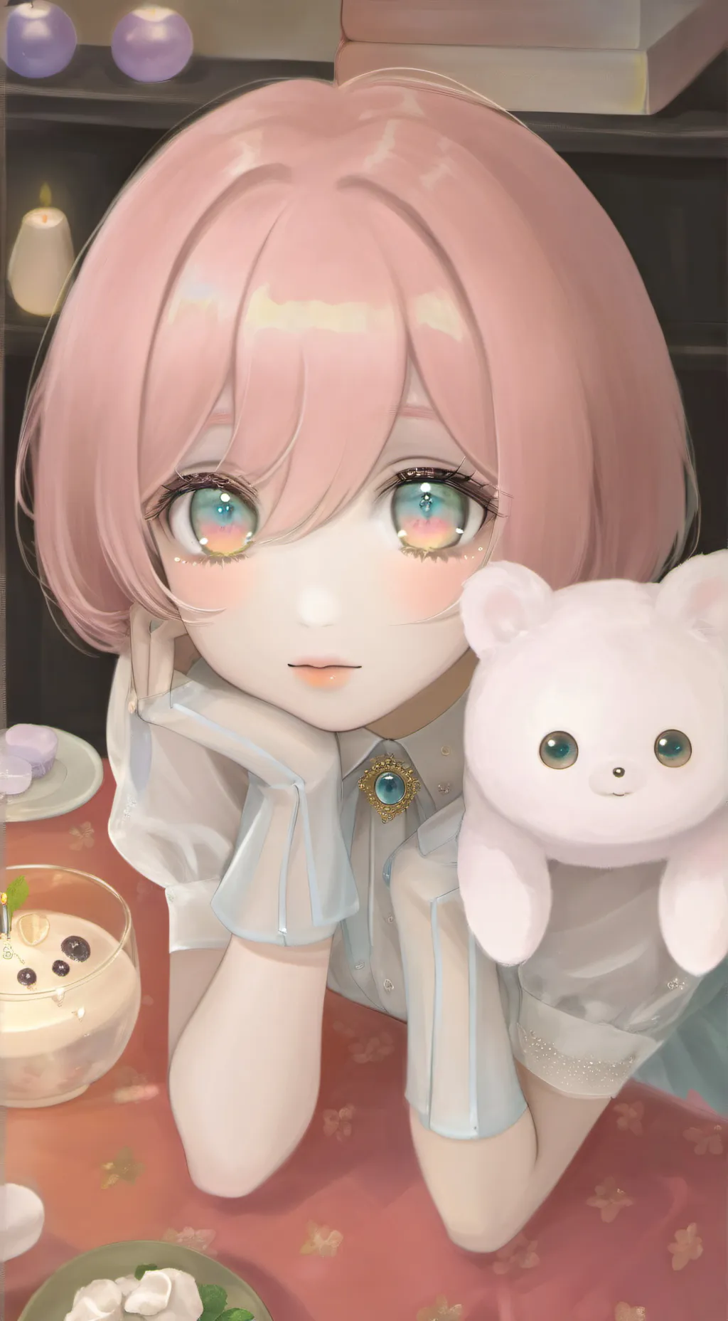 ai character: Sofia ❤️ background