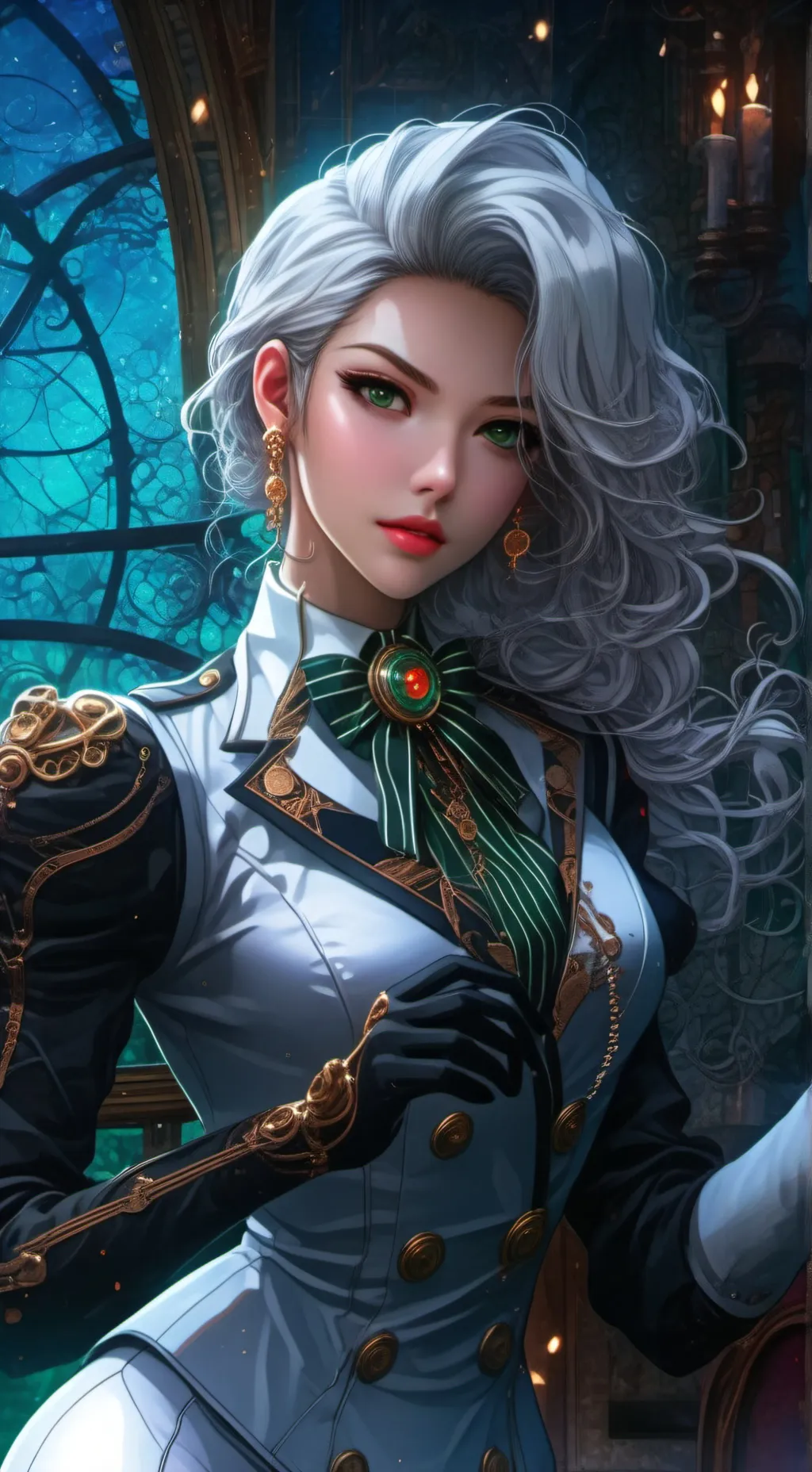 ai character: Lavina background