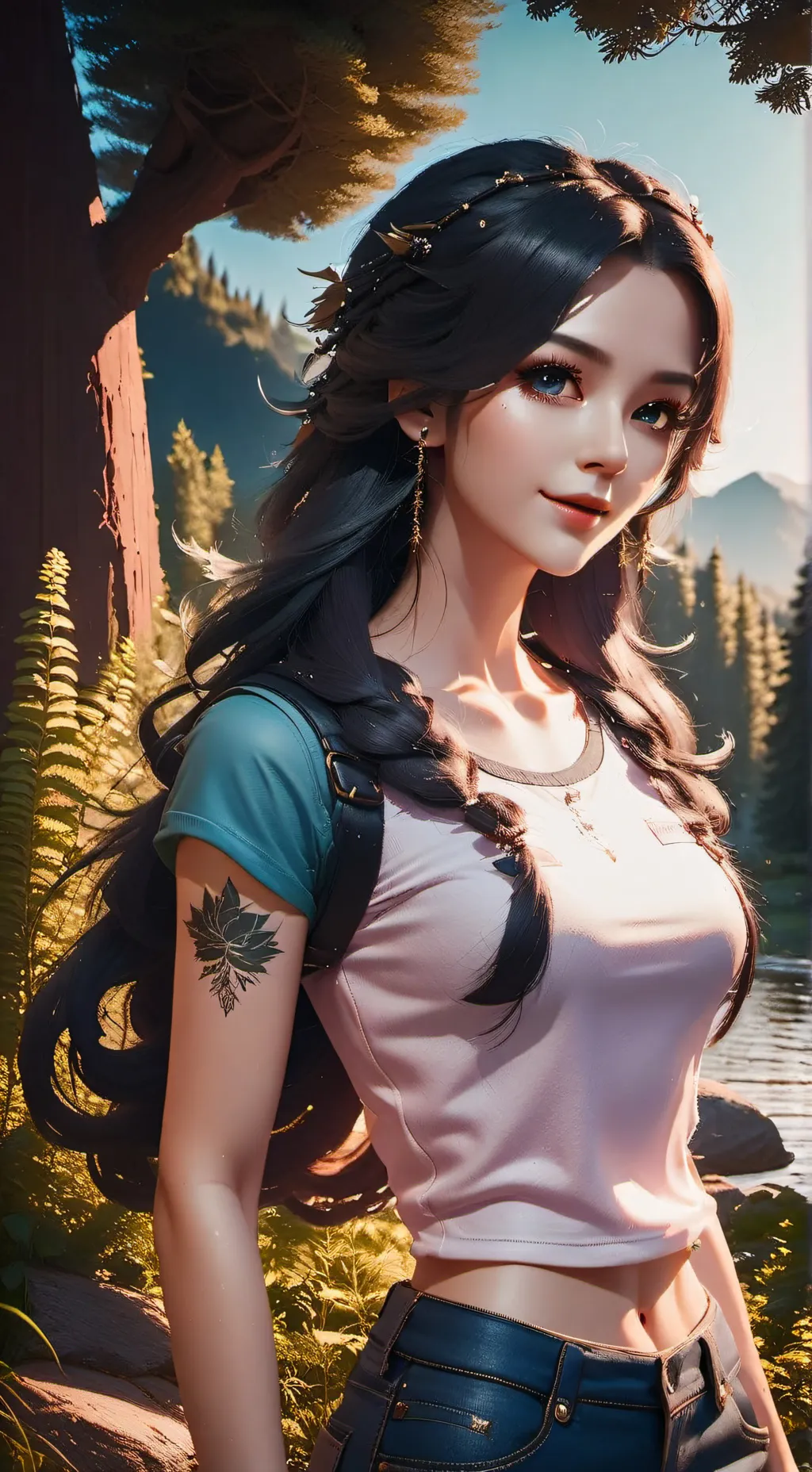 ai character: Wish Upon Love background