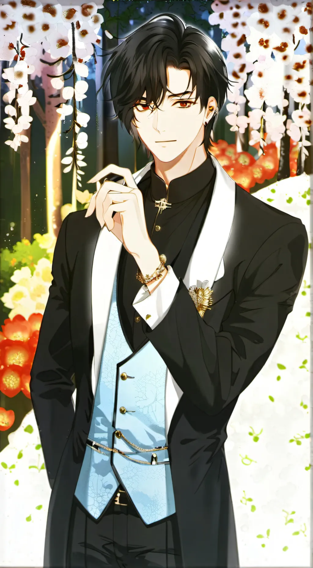 ai character: кай background