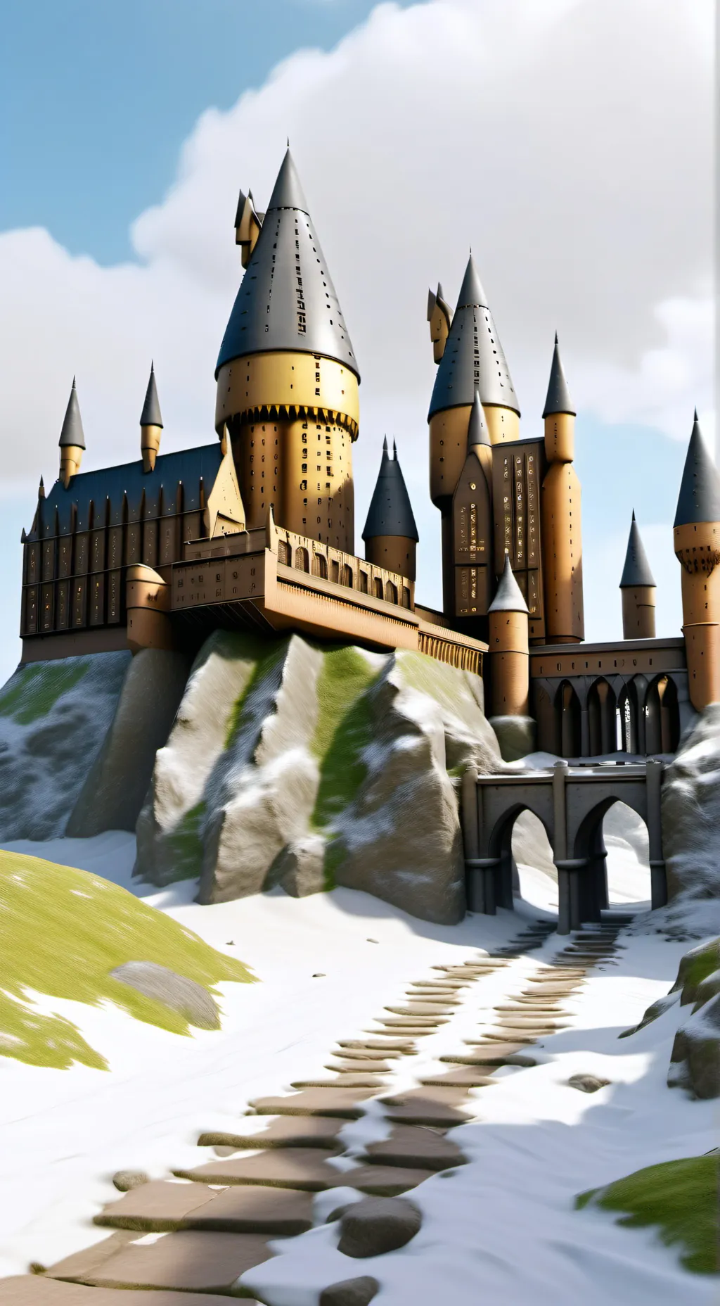 ai character: Hogwarts background