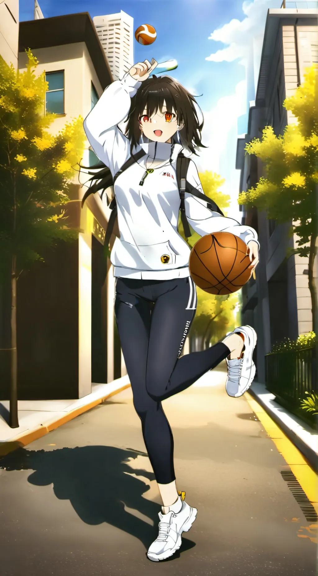 ai character: poline background