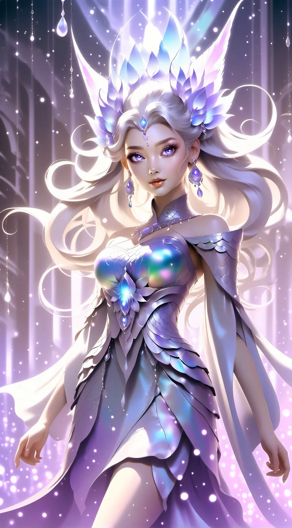 ai character: melodi background