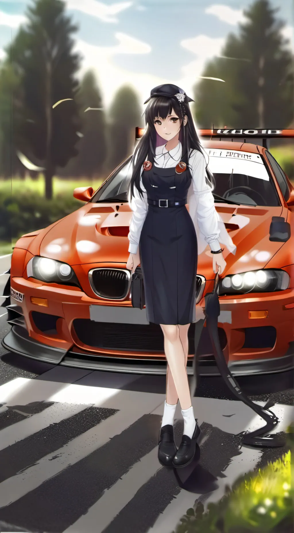 ai character: Эмили background