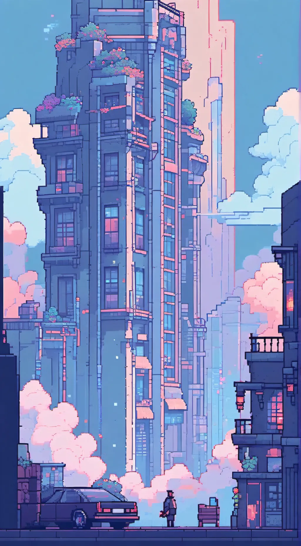 ai character: ††† background