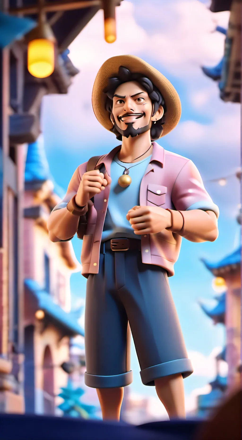 ai character: Ace background