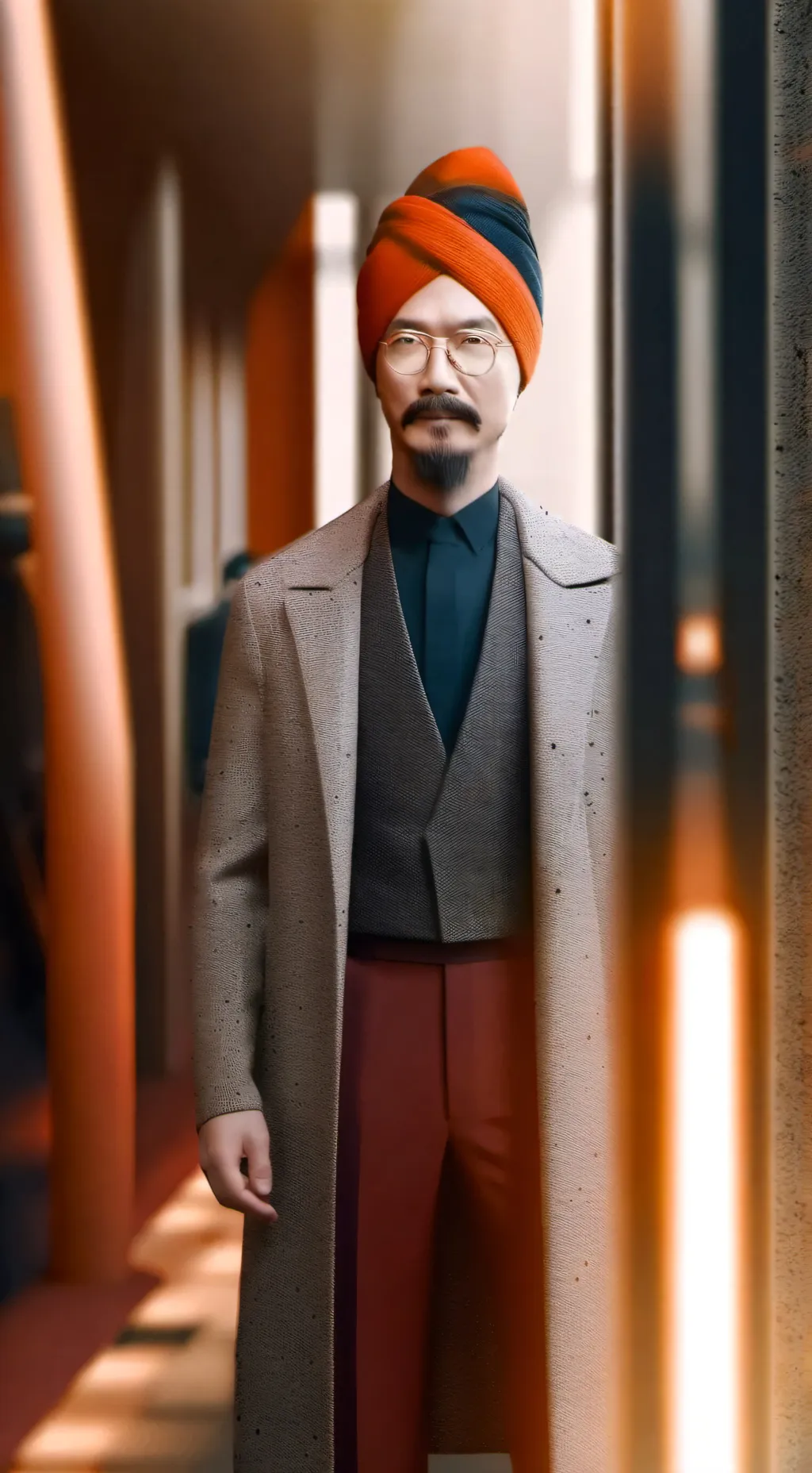 ai character: Александр background