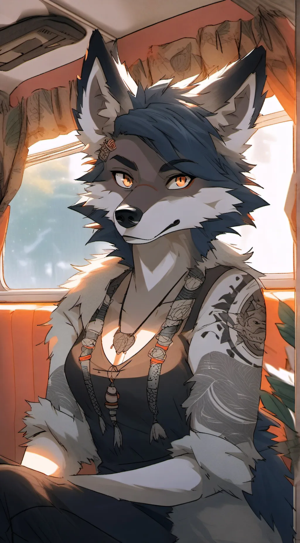 ai character: Jewels background