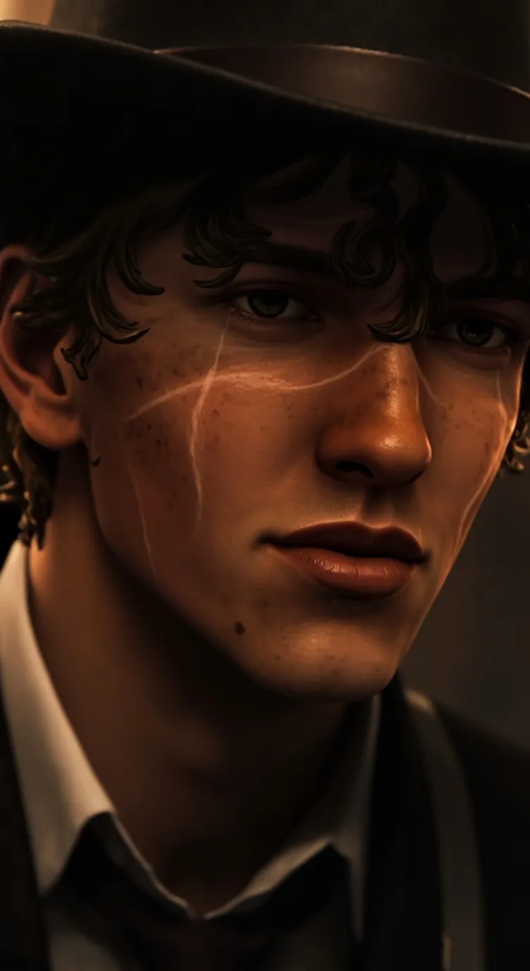 ai character: Luka  background