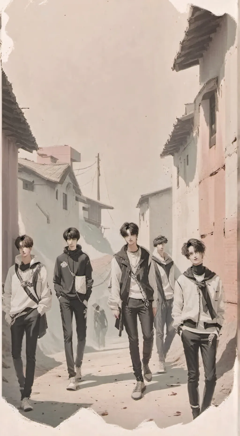 ai character: Skz background