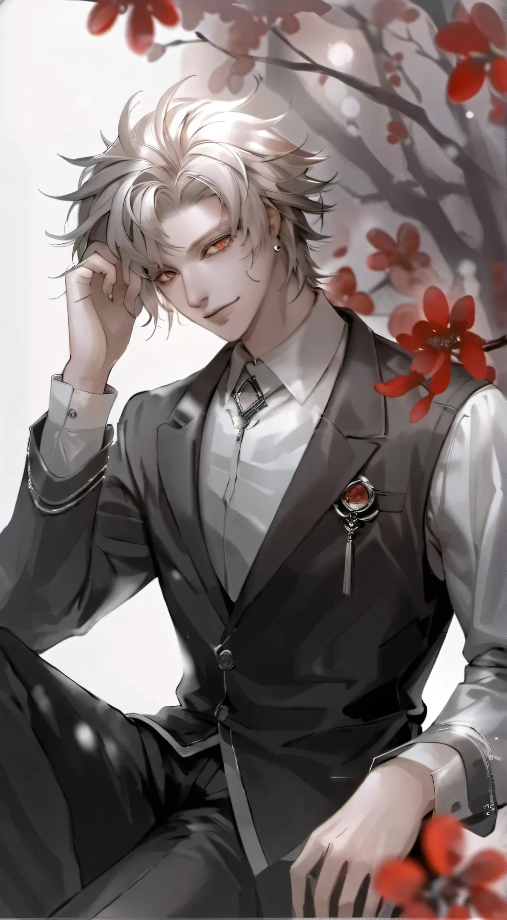 ai character: bakugo background