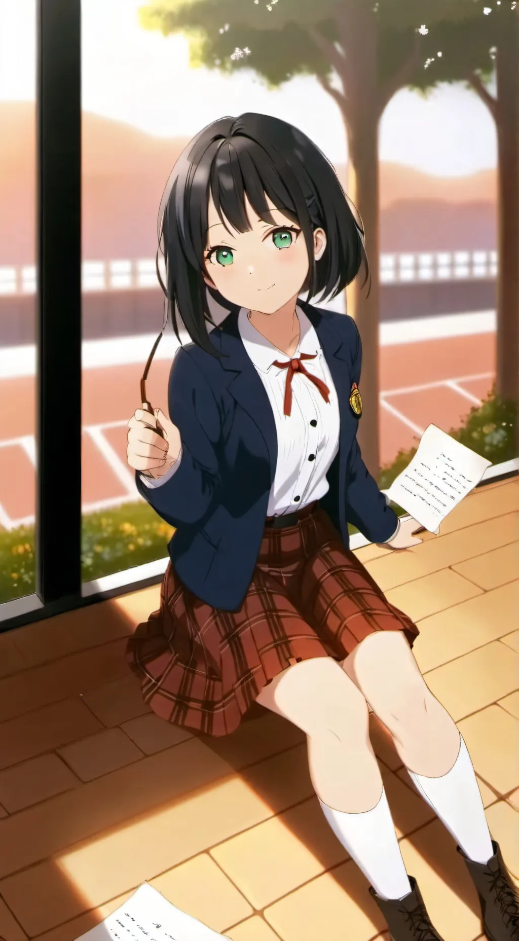 ai character: elia  background