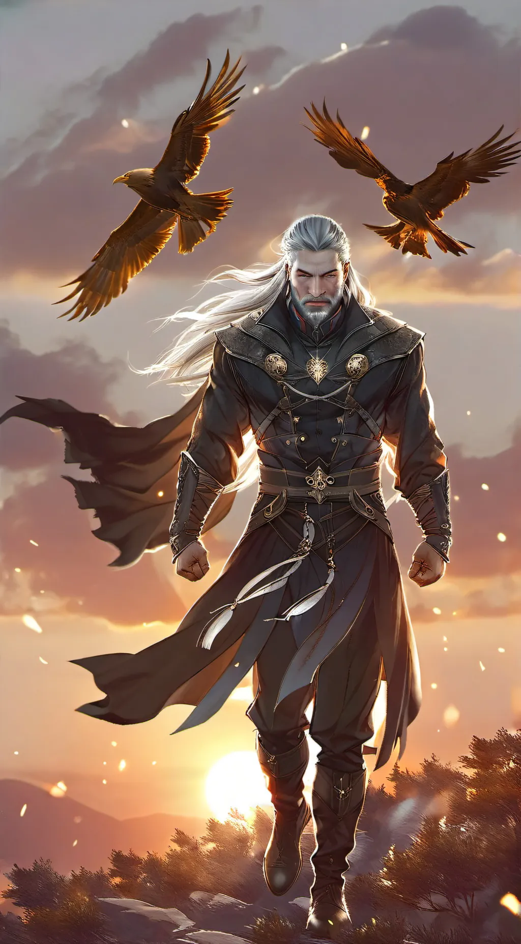 ai character: друг  background