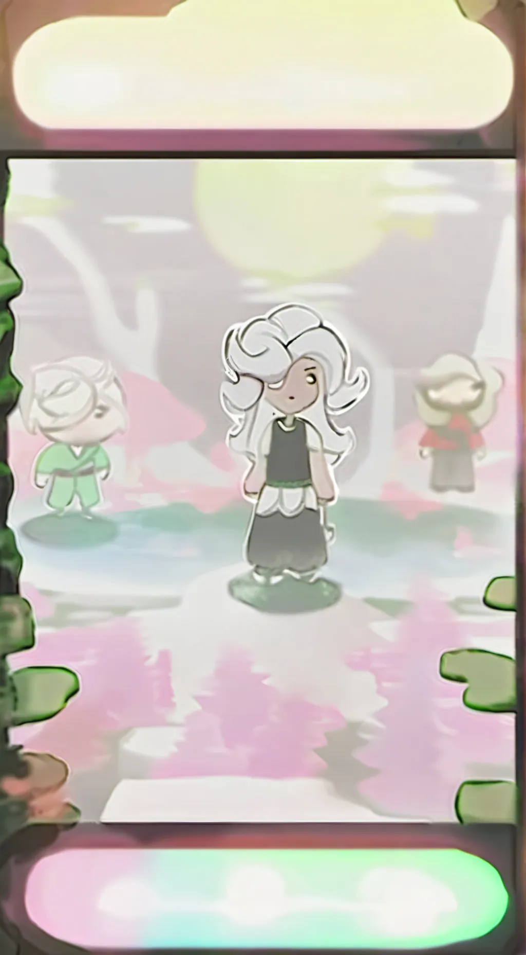 ai character: ginger background