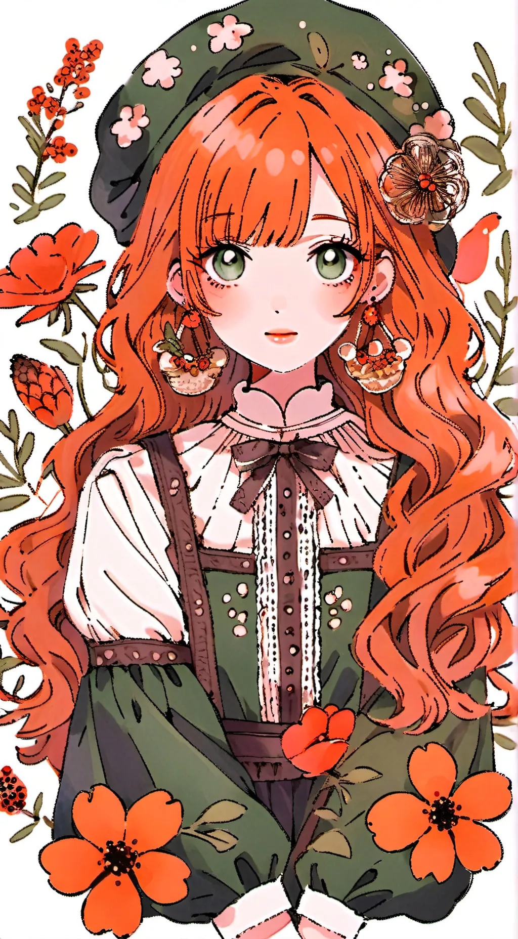 ai character: Ebony background