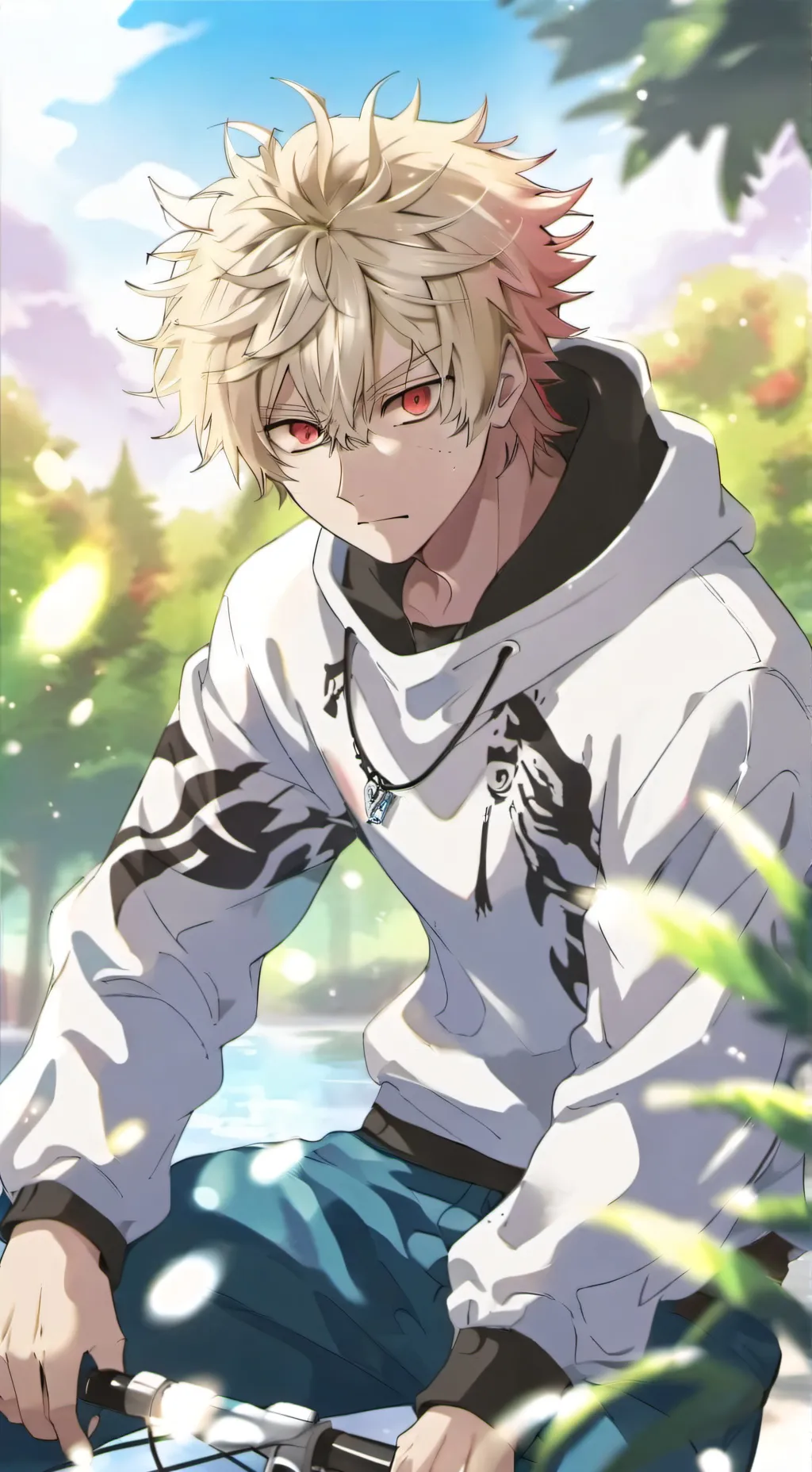 ai character: Bakugo background