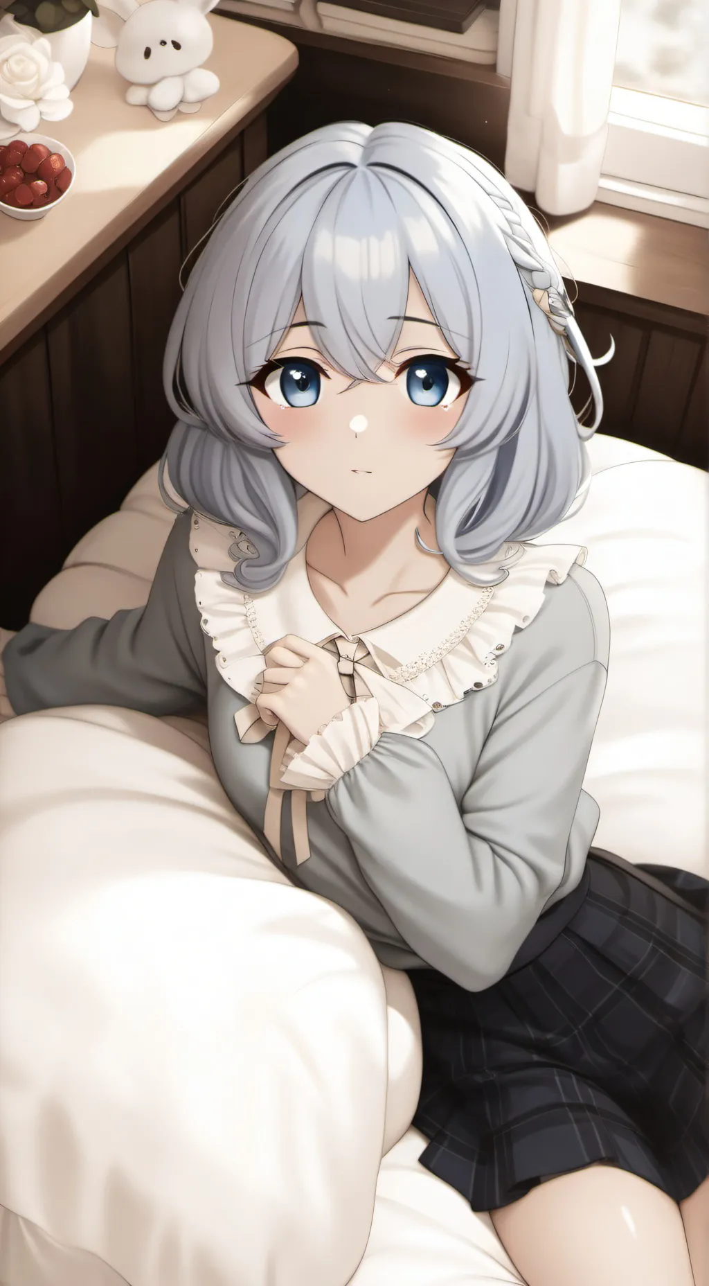 ai character: Mica background