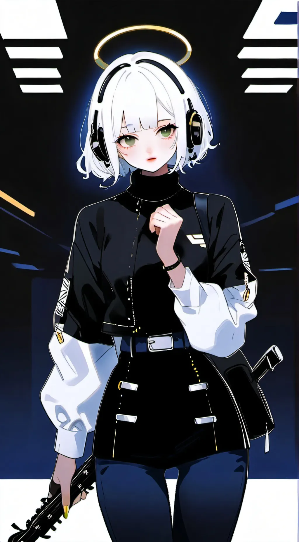 ai character: Saran background