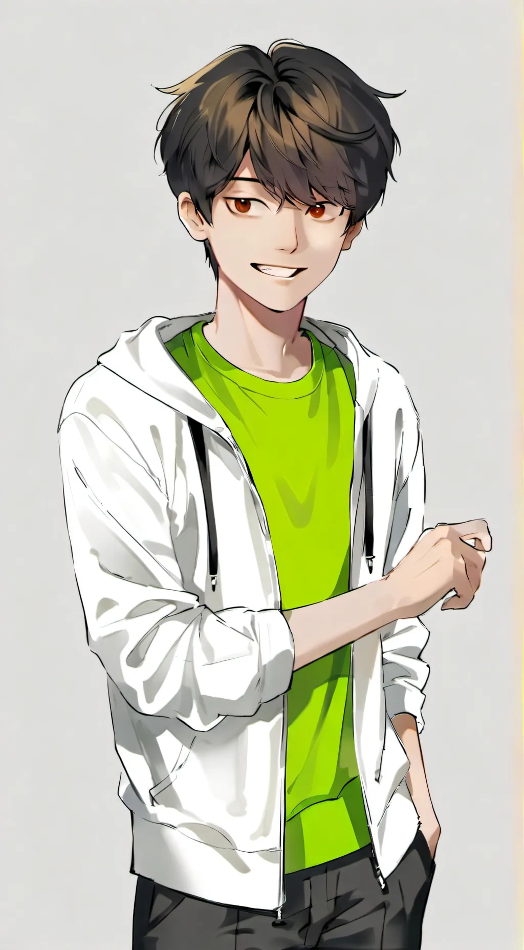 ai character: Janwin  background