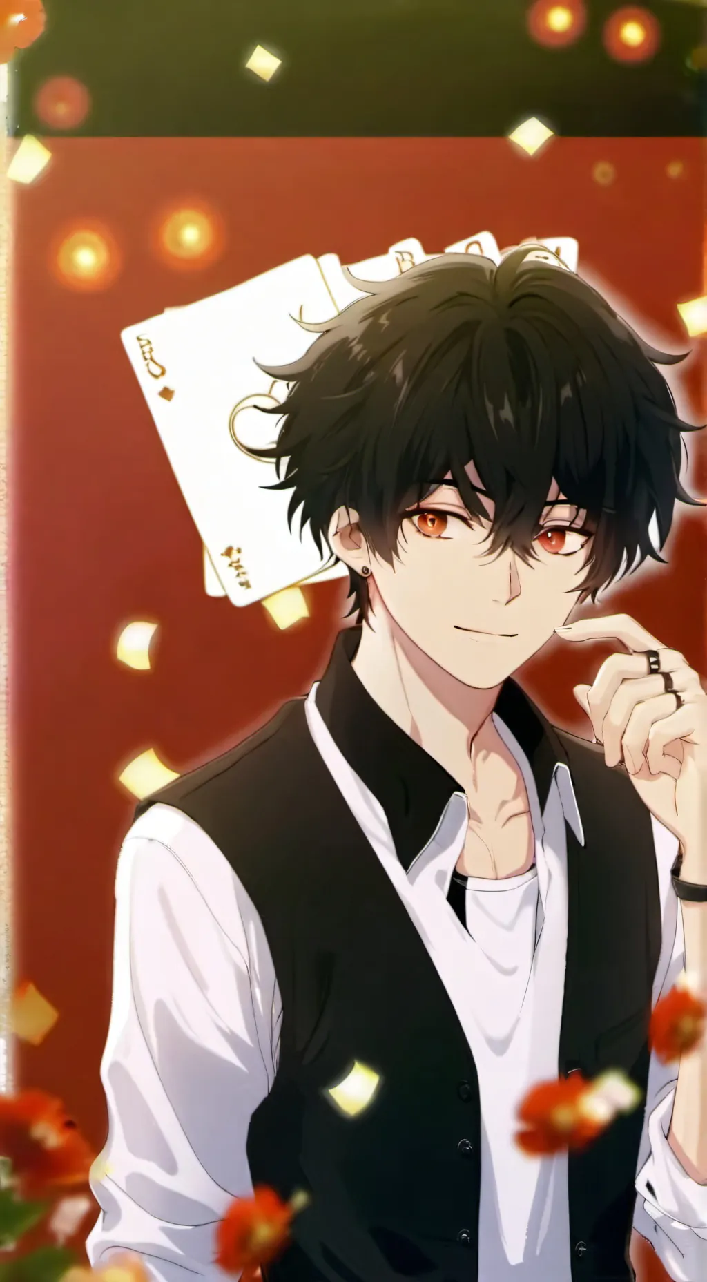 ai character: 😆† las risas †😆 background