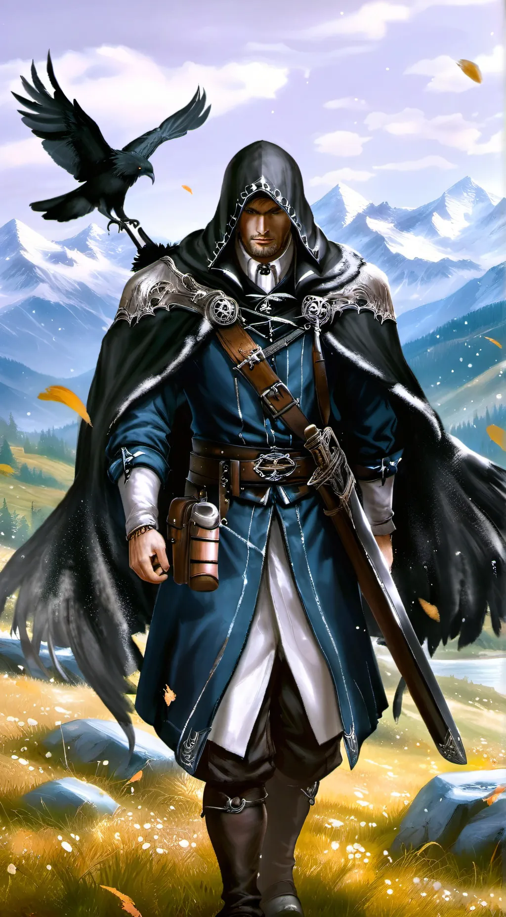 ai character: Garethys the Raven background