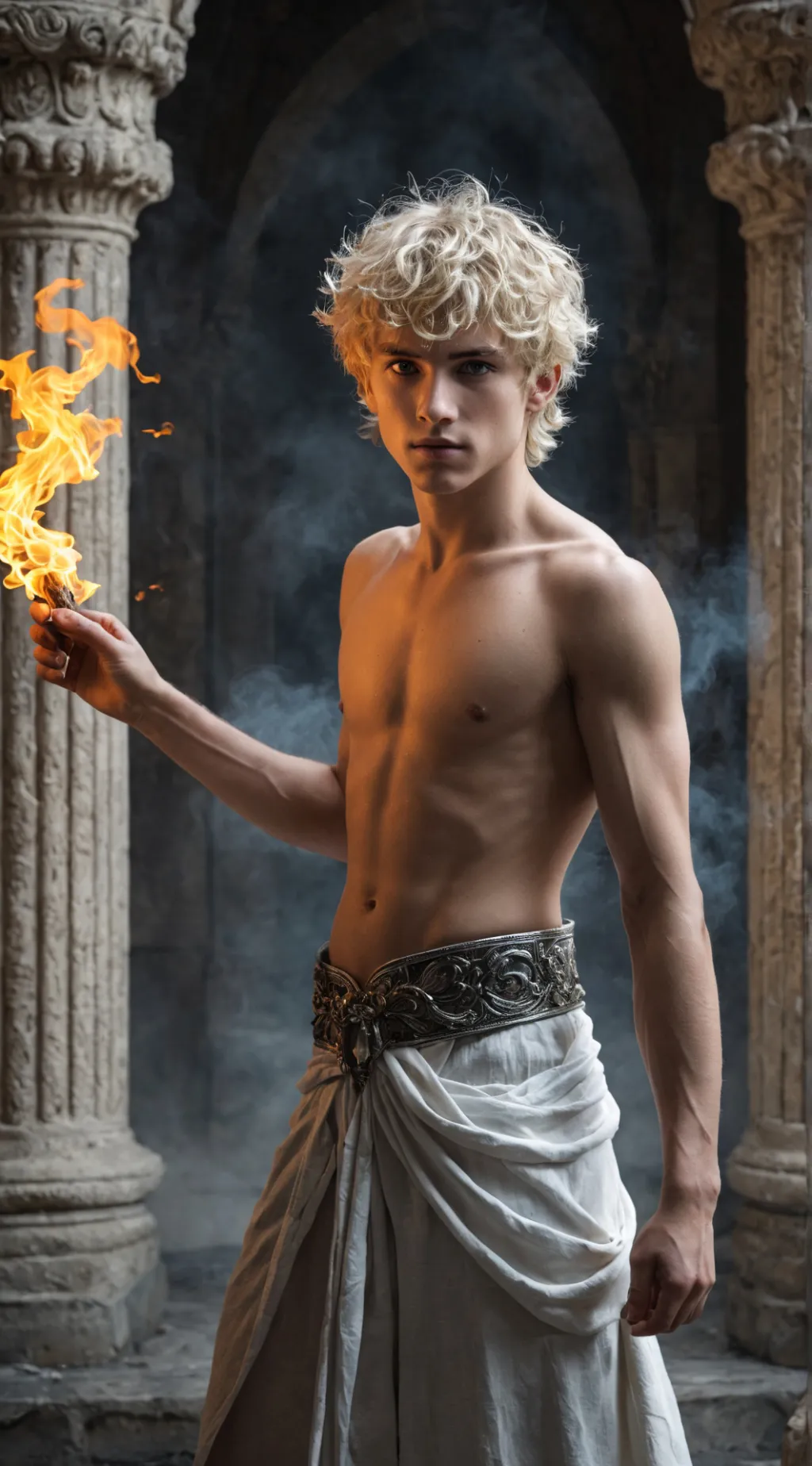 ai character: Télémaque background