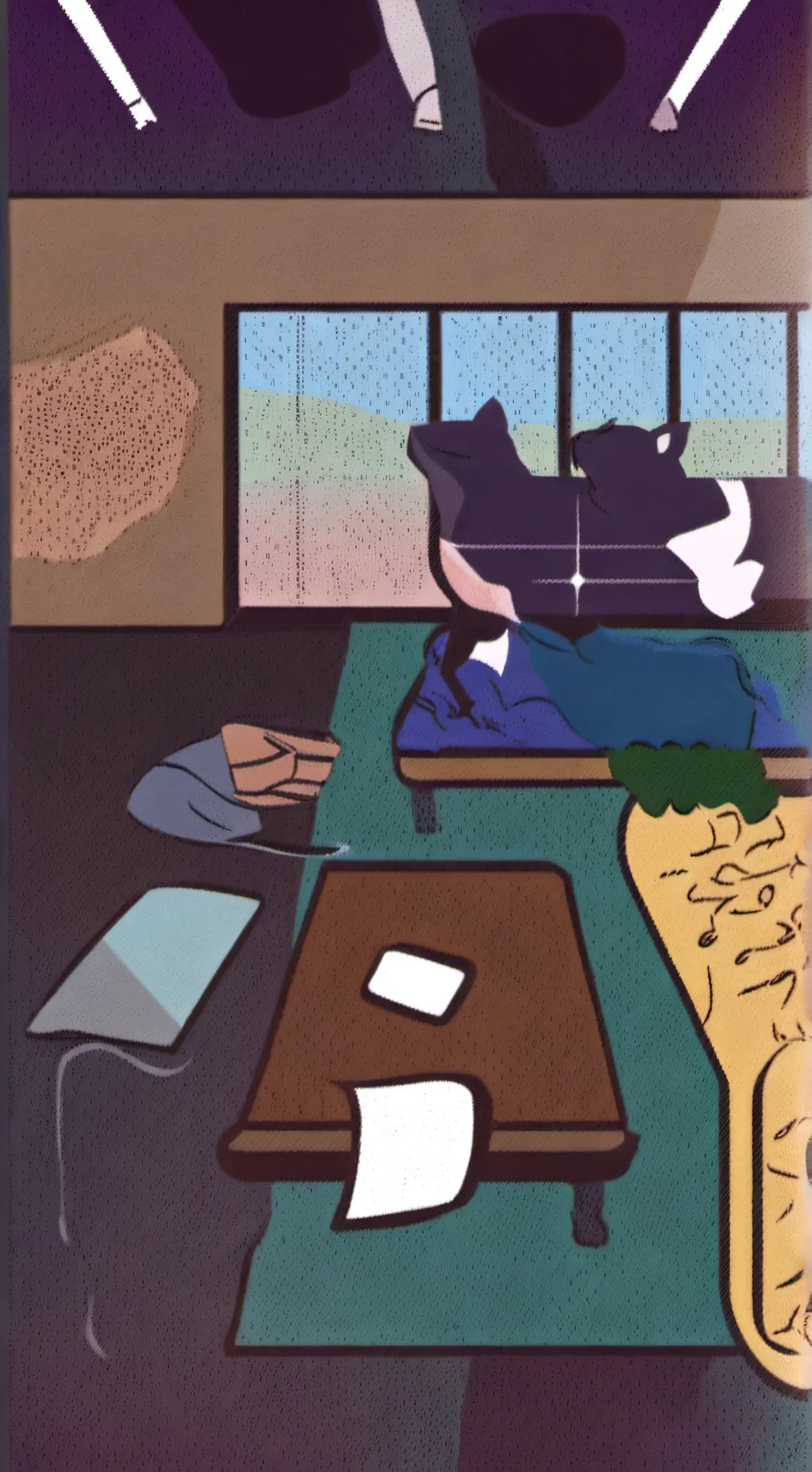 ai character: pilares🔥✨🍃💨🦋💗🌊💦🪨 background