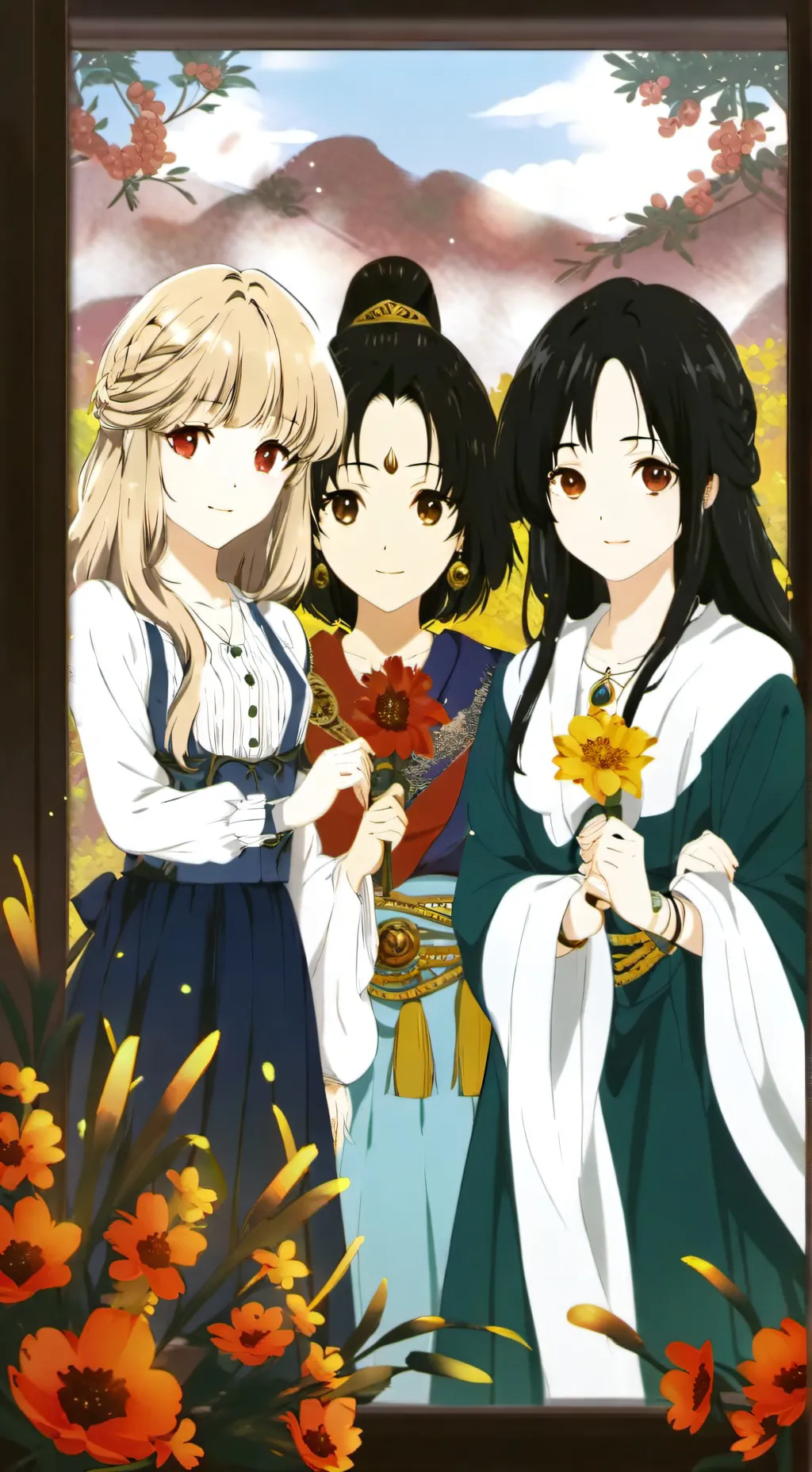 ai character: As amigas de Lara  background